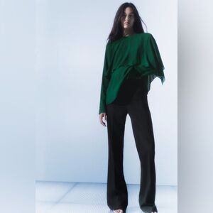 NWT | Zara Flared Stretch Pants